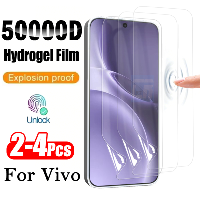 Vivo X200 - 2-4 sztuki Folia hydrożelowa odporna na
