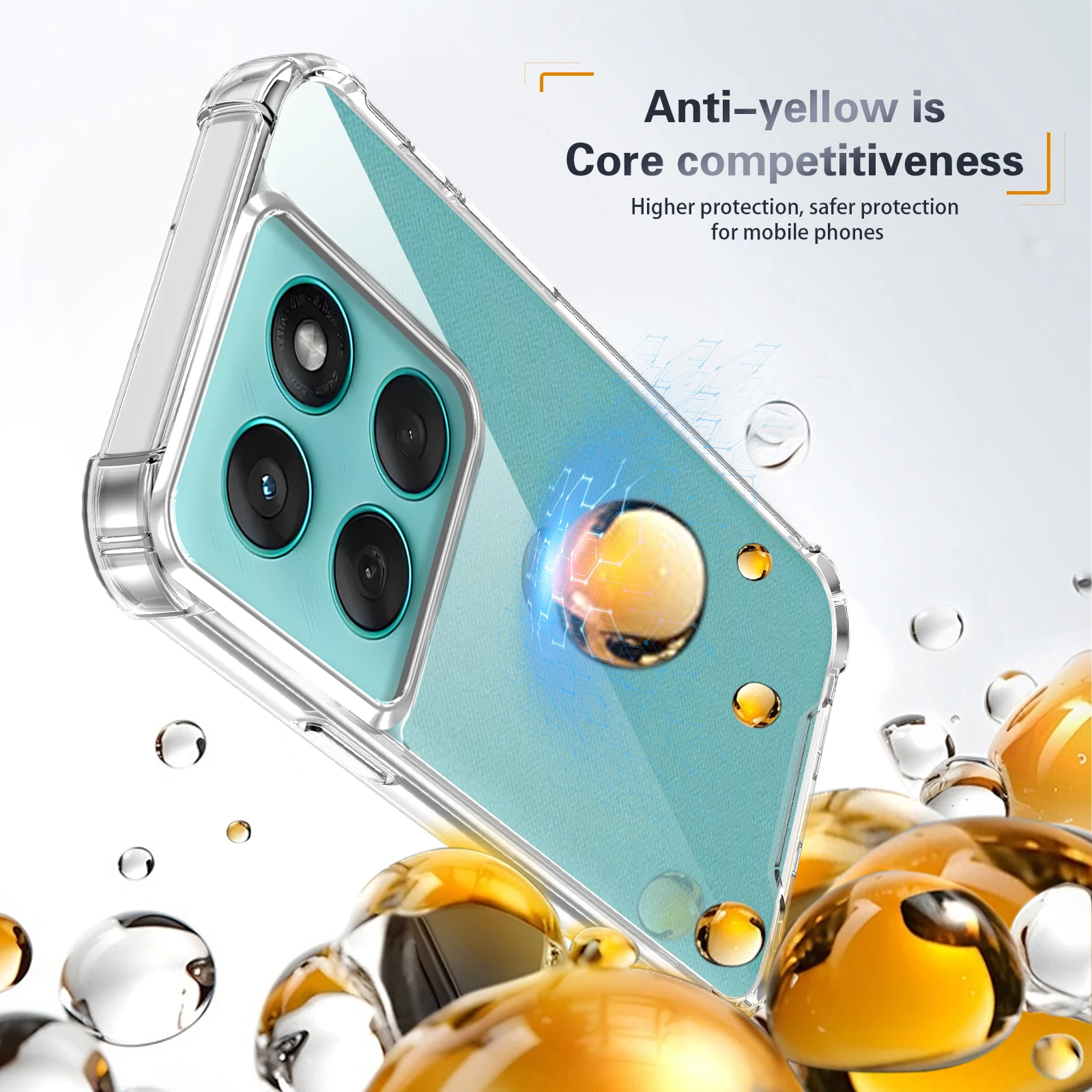 Phone Accessories Online Store - Przezroczyste etui na Motorola Edge 60