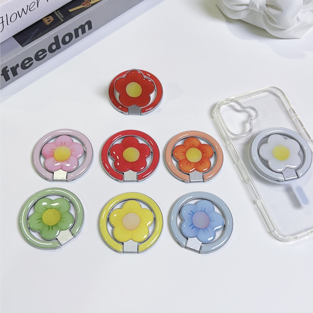 Phone Accessories Ring Holder - Magnetyczny składany uchwyt na telefon w