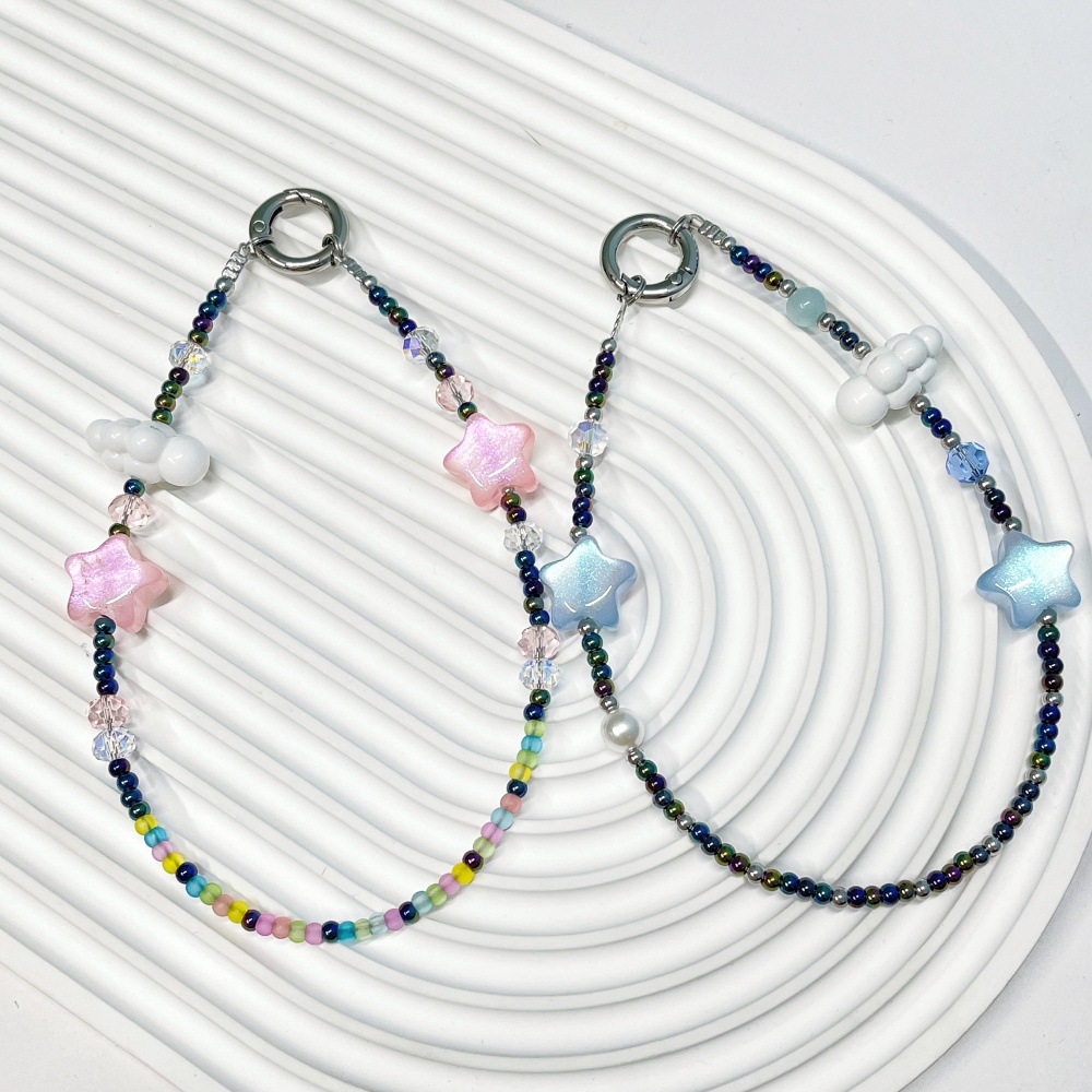 Phone Accessories For Teen Girls - HERLOOK Estetyczny Łańcuszek do Telefonu z