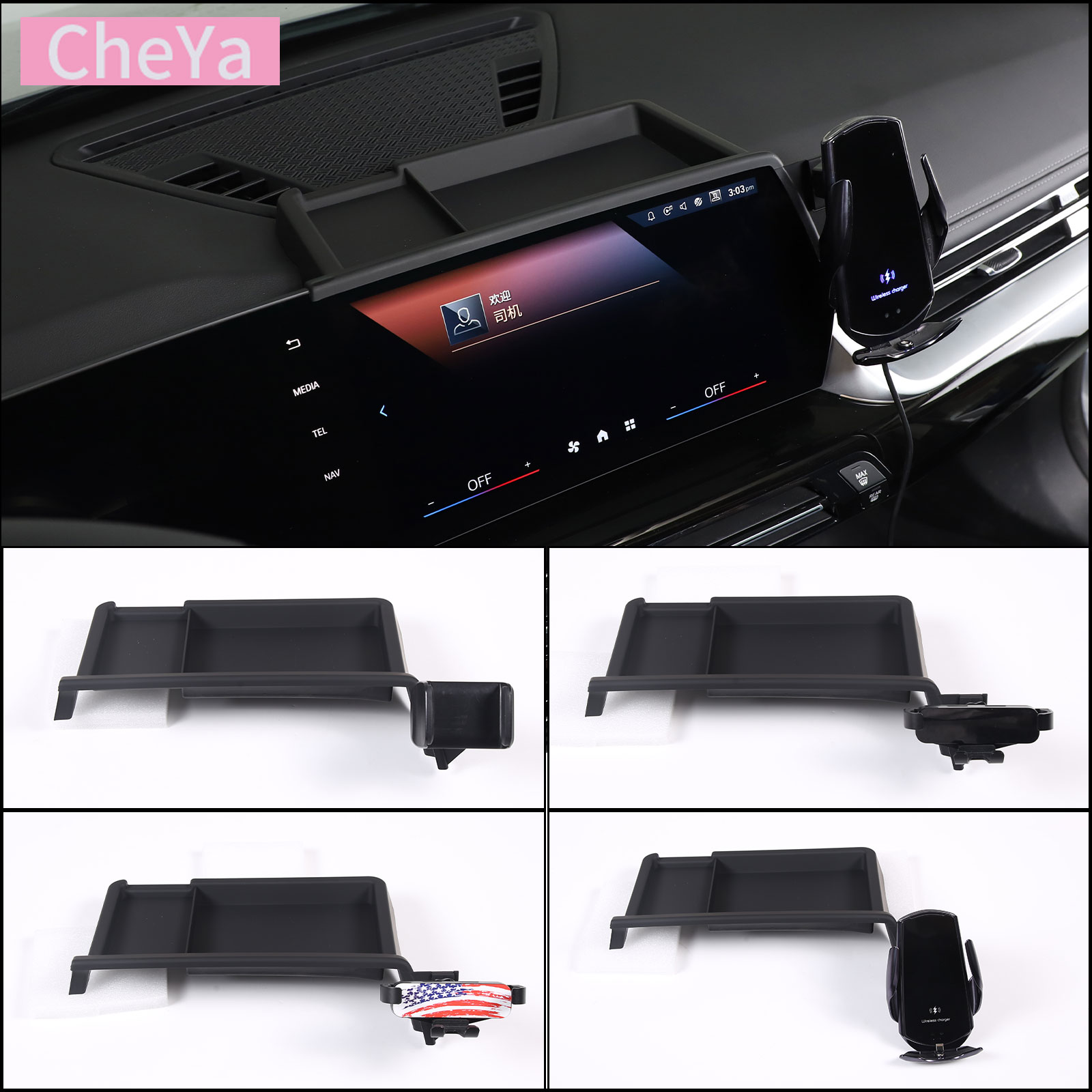 X1 Phone Accessories - Uchwyt na telefon komórkowy z pudełkiem