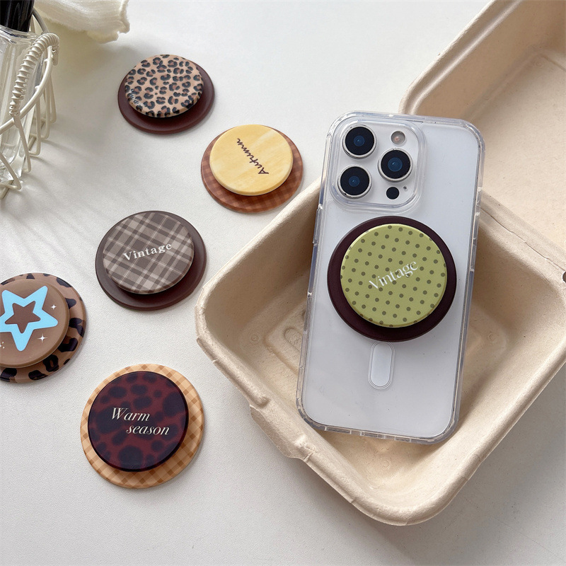 Phone Accessories For Teen Girls - Magnetyczny uchwyt do telefonu Pop Socket,