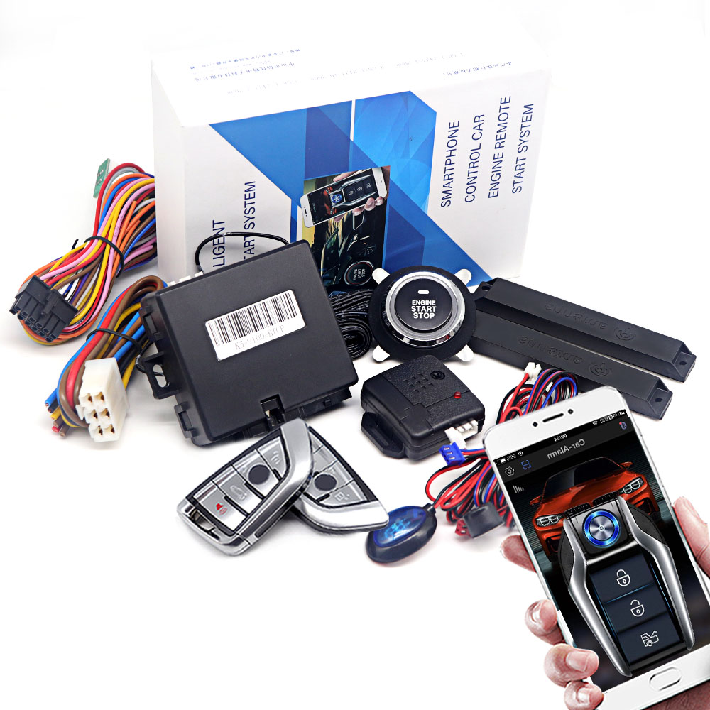Phone Accessories For Your Car - Alarm Samochodowy Kirbin z Automatycznym Rozruchem,