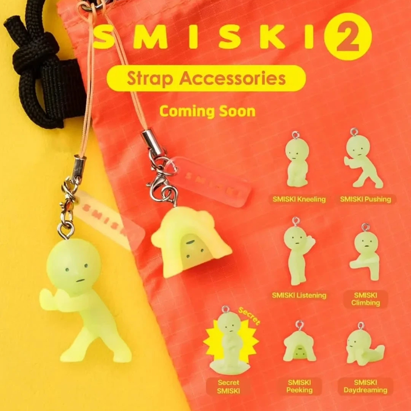 Phone Accessories Sonny Angel - Oryginalny Smiski Ornament V2 Series Mystery