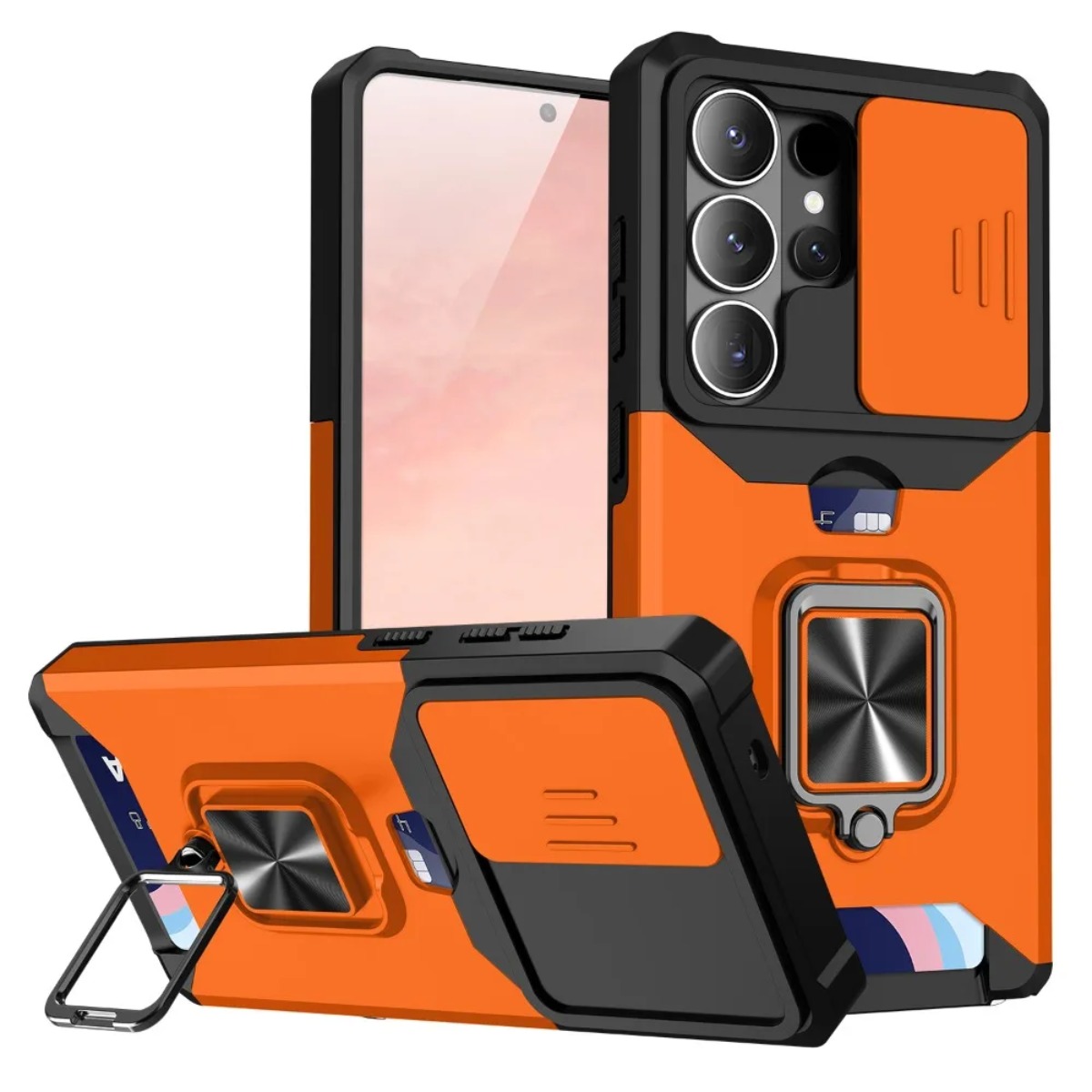 Phone Accessories Ring Holder - Etui na telefon z uchwytem na
