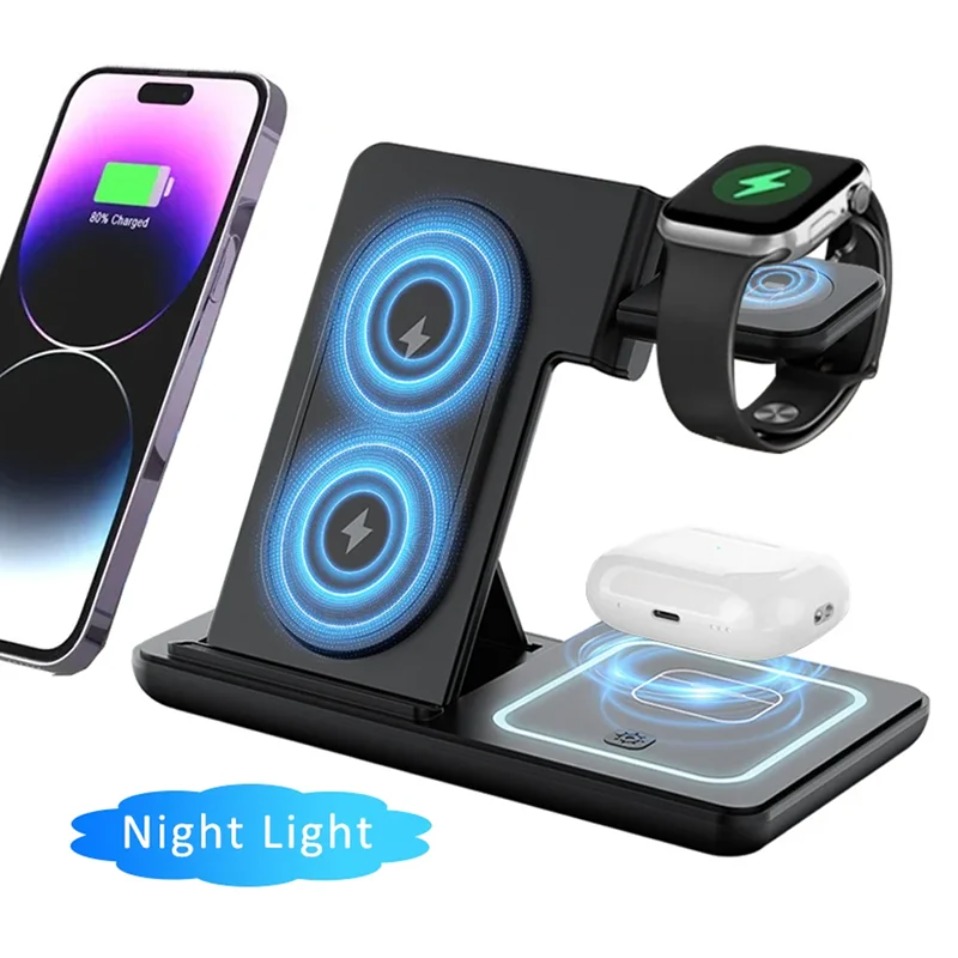 Phone Cooling Fan - Nocna lampka LED 3 w 1