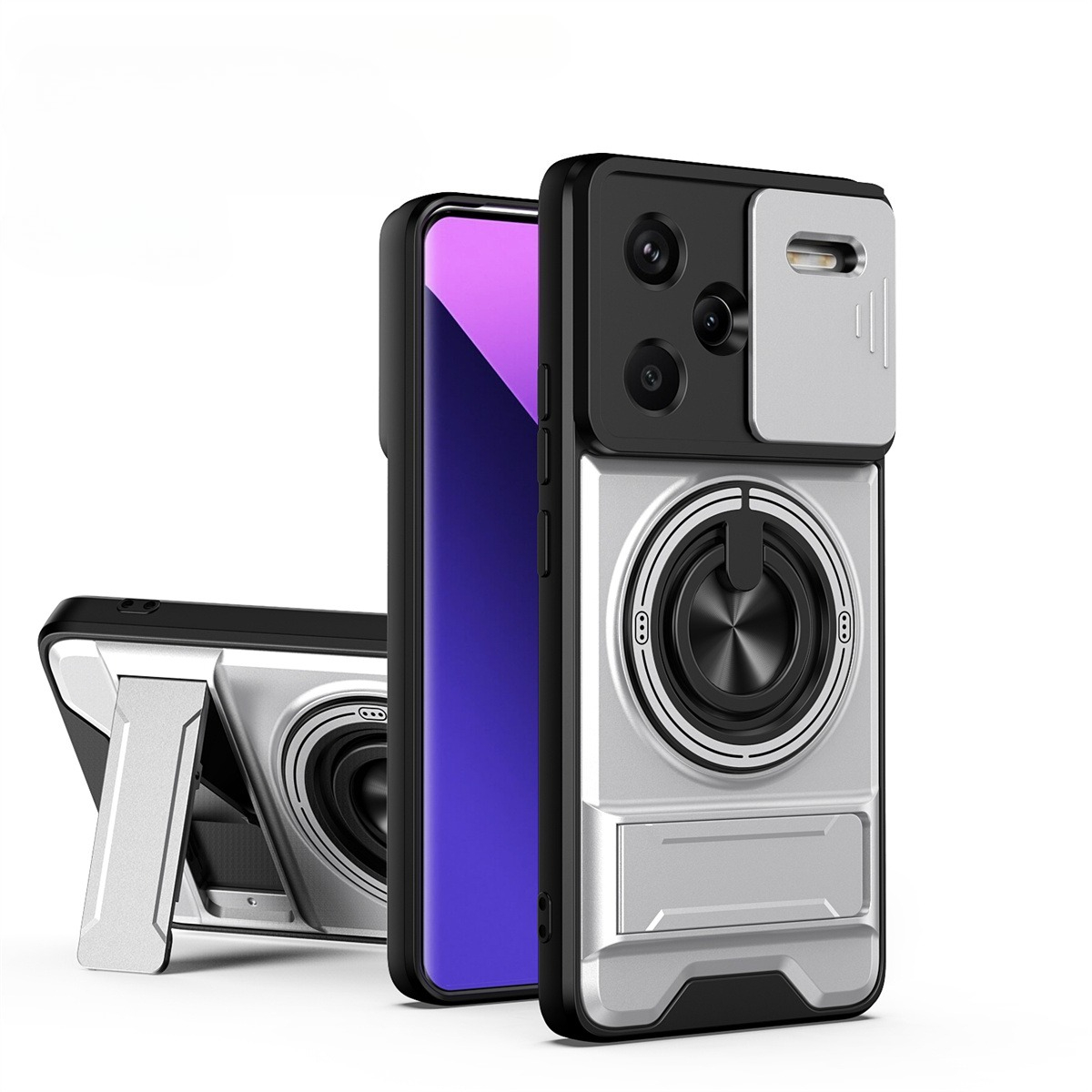 Phone Accessories Ring Holder - Etui na telefon z osłoną obiektywu