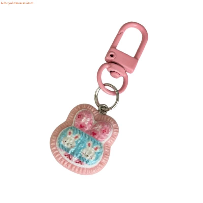 Phone Accessories For Teen Girls - F92D Elegancki plastikowy breloczek ze zwierzęciem