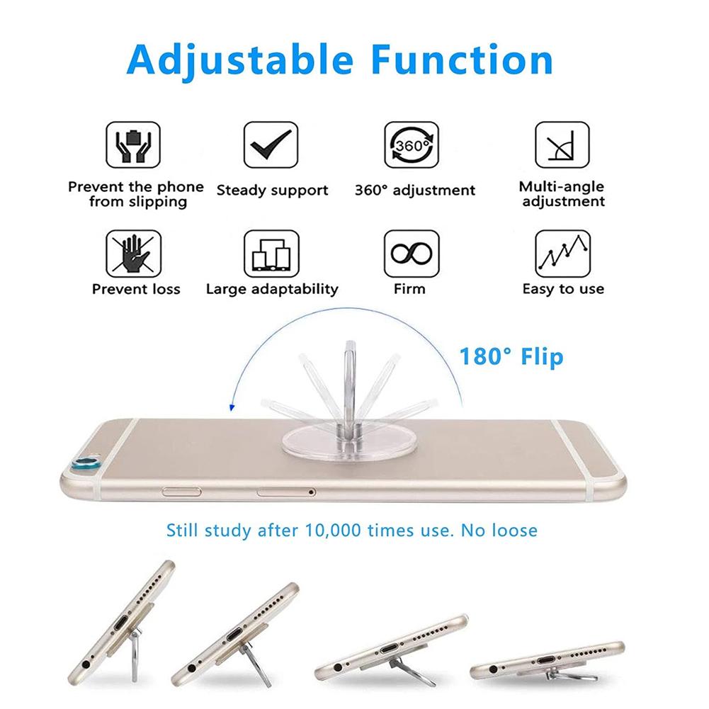 Przezroczysty uchwyt pierścien – Phone Accessories And Gadget recenzja i cena