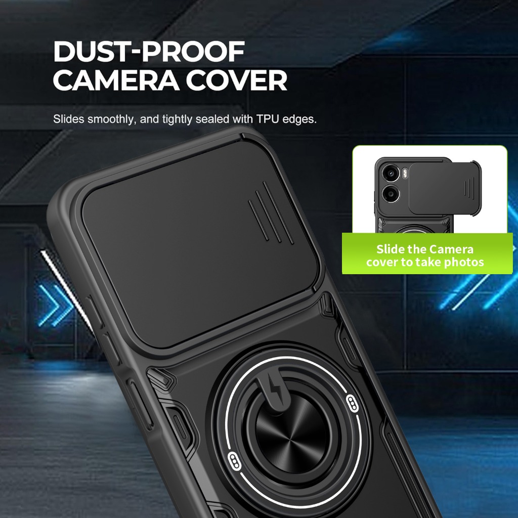 Osłona aparatu z funkcją przes – Phone Accessories Ring Holder recenzja i cena