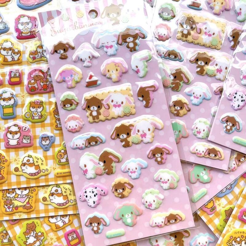 Nowe naklejki 3D Sanrio Usahan – Phone Accessories Toys recenzja i cena