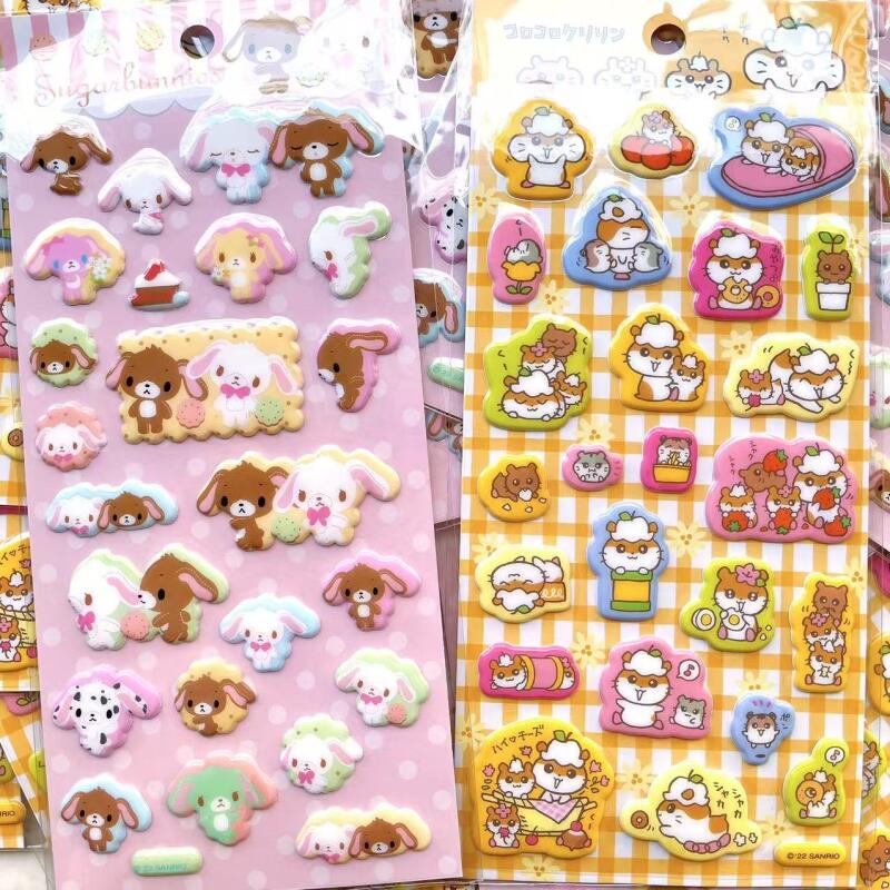 Nowe naklejki 3D Sanrio Usahan – Phone Accessories Toys recenzja i cena