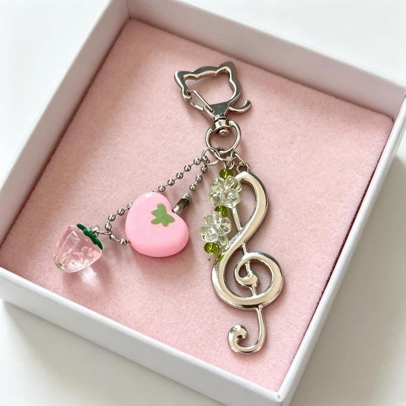 Uroczy brelok do kluczy w kszt – Phone Accessories For Teen Girls recenzja i cena