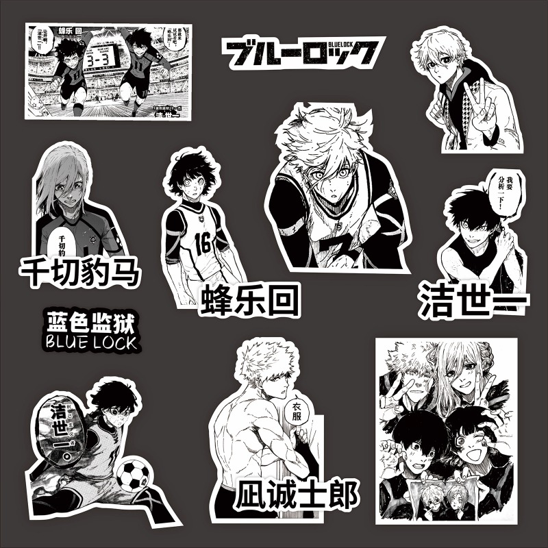 70 szt. Naklejki Anime Blue Lo – Phone Accessories Toys recenzja i cena