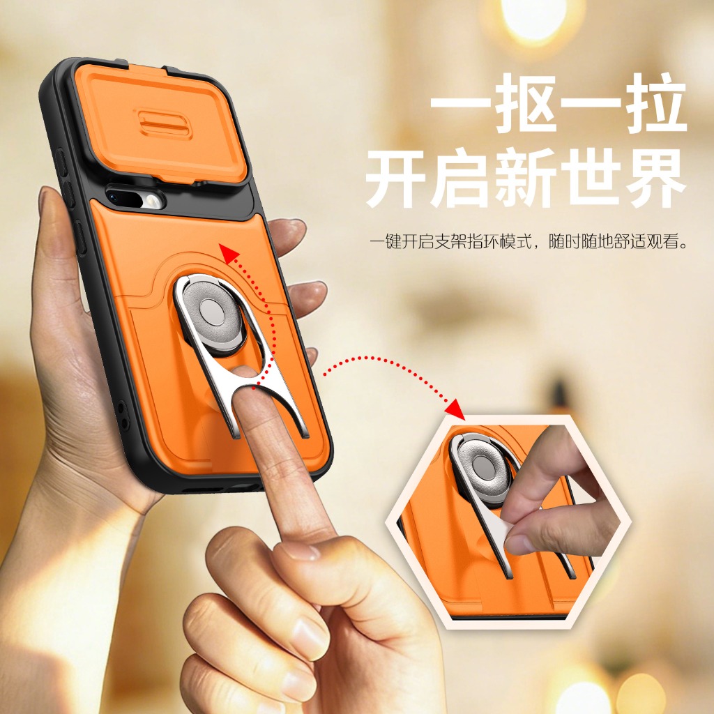 Etui na telefon z przesuwaną o – Phone Accessories Ring Holder recenzja i cena