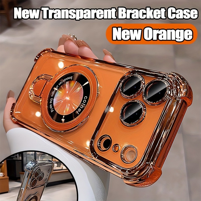 Luksusowe przezroczyste etui z – Phone Accessories Ring Holder recenzja i cena