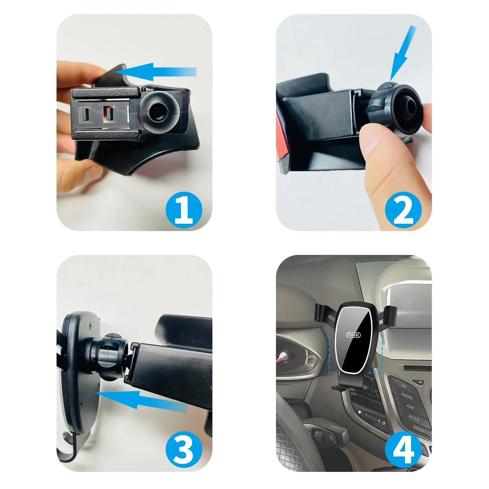 Samochodowy uchwyt na telefon  – X1 Phone Accessories recenzja i cena