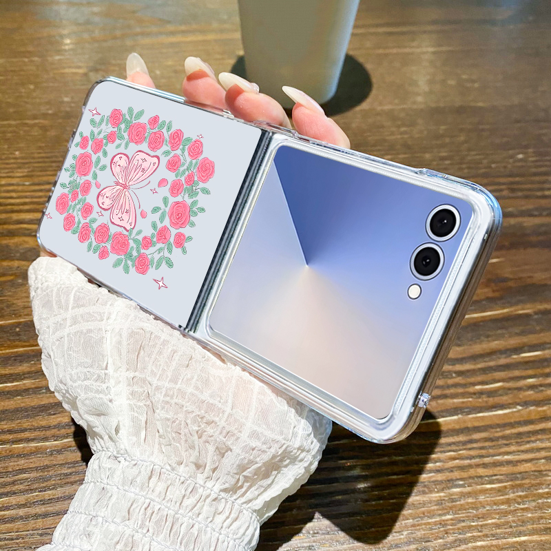 Różowe Kwiaty Wzór Etui na Tel – Z Phone Accessories recenzja i cena