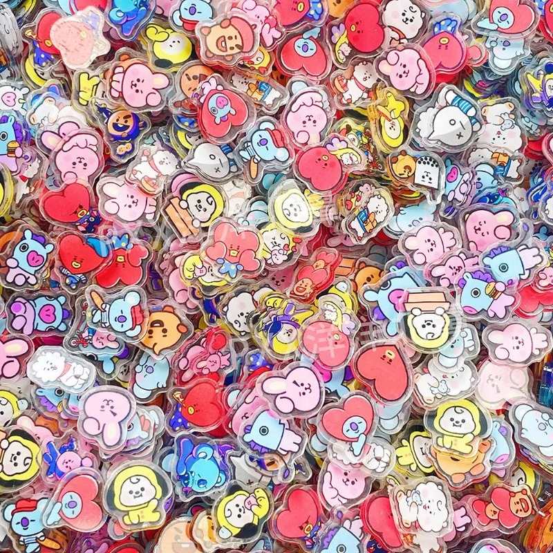 60 SZTUK 2CM Kawaii BT21 Arkus – Phone Accessories Toys recenzja i cena