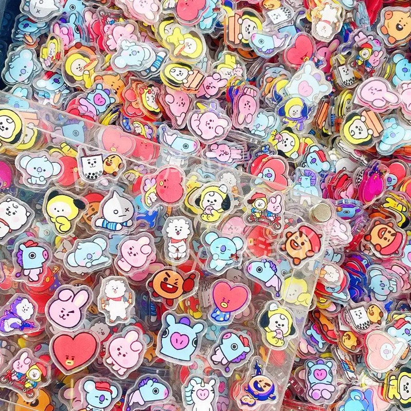 60 SZTUK 2CM Kawaii BT21 Arkus – Phone Accessories Toys recenzja i cena