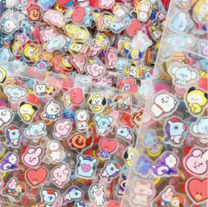 60 SZTUK 2CM Kawaii BT21 Arkus – Phone Accessories Toys recenzja i cena