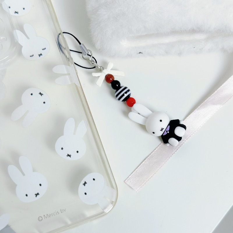 Uroczy Miffy Ozdoba na Telefon – Phone Accessories For Teen Girls recenzja i cena