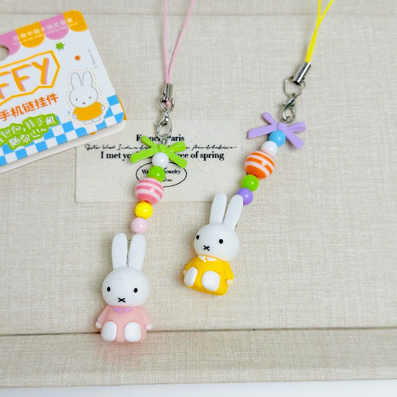 Uroczy Miffy Ozdoba na Telefon – Phone Accessories For Teen Girls recenzja i cena