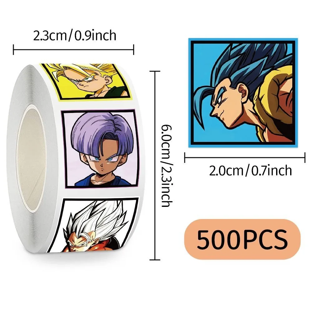 500 szt. naklejek Dragon Ball  – Phone Accessories Poster recenzja i cena
