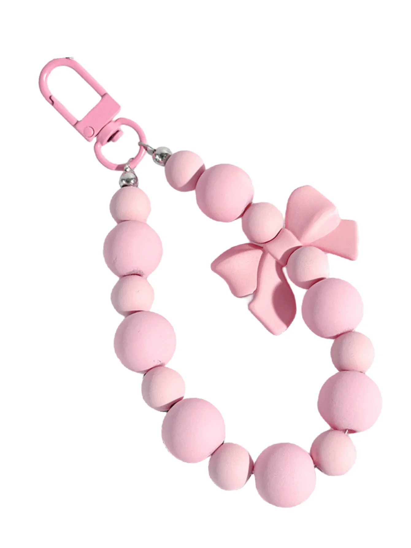 1 szt. Różowy Perłowy Brelok z – Phone Accessories For Teen Girls recenzja i cena