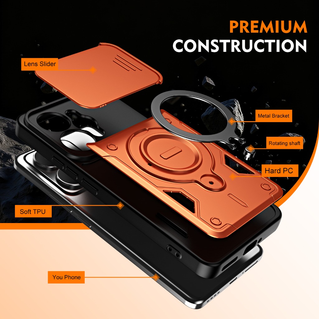 Pancerne etui na telefon odpor – Phone Accessories Ring Holder recenzja i cena